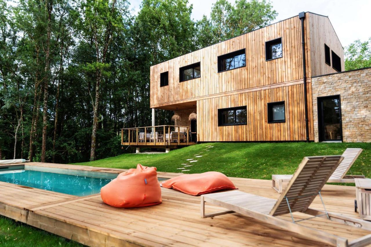 Dans Les Arbres Bed & Breakfast Lanta Eksteriør bilde