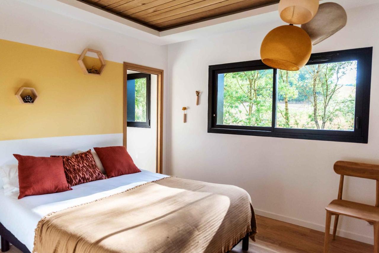 Dans Les Arbres Bed & Breakfast Lanta Eksteriør bilde